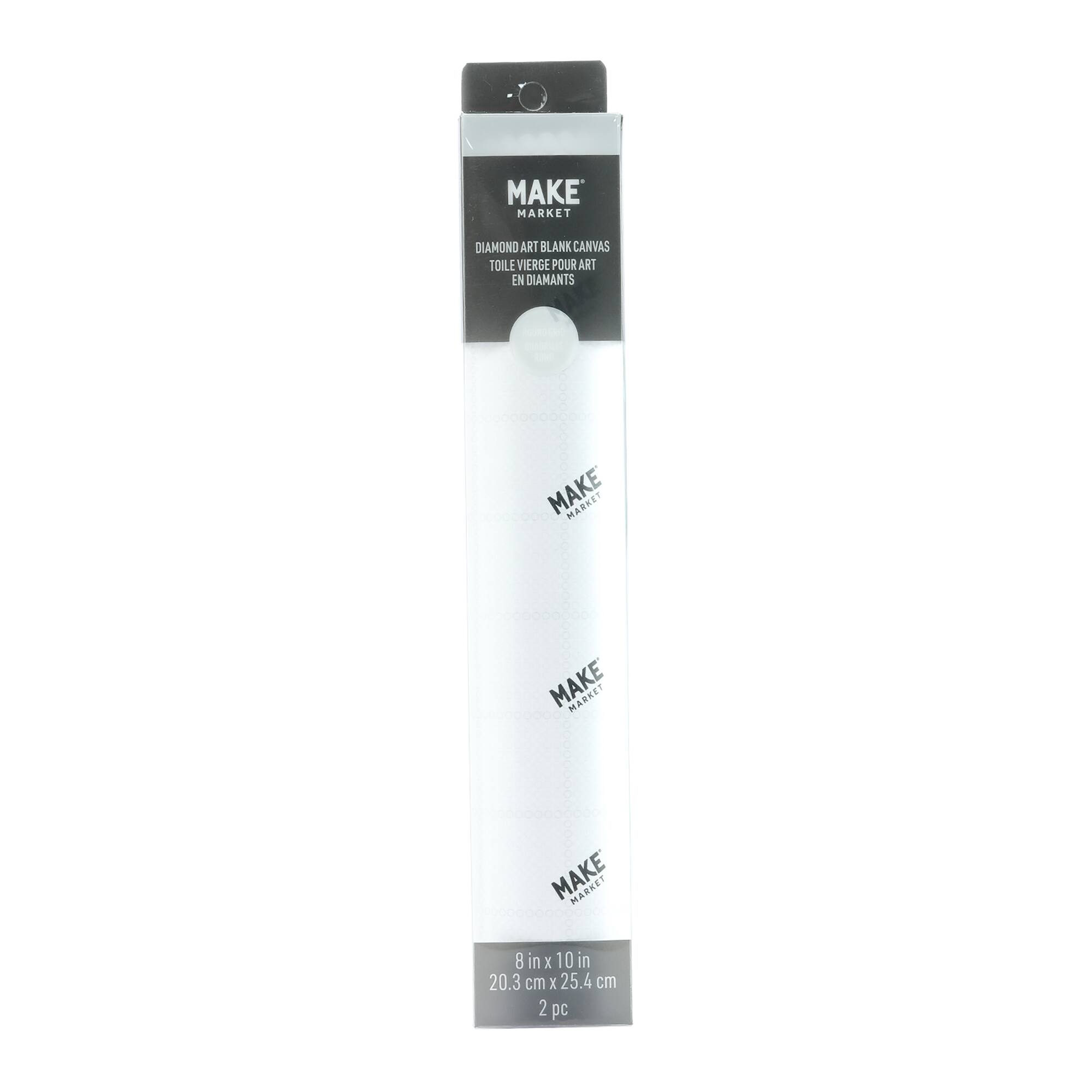 Round Grid Diamond Art Blank Canvases, 2ct. by Make Market®